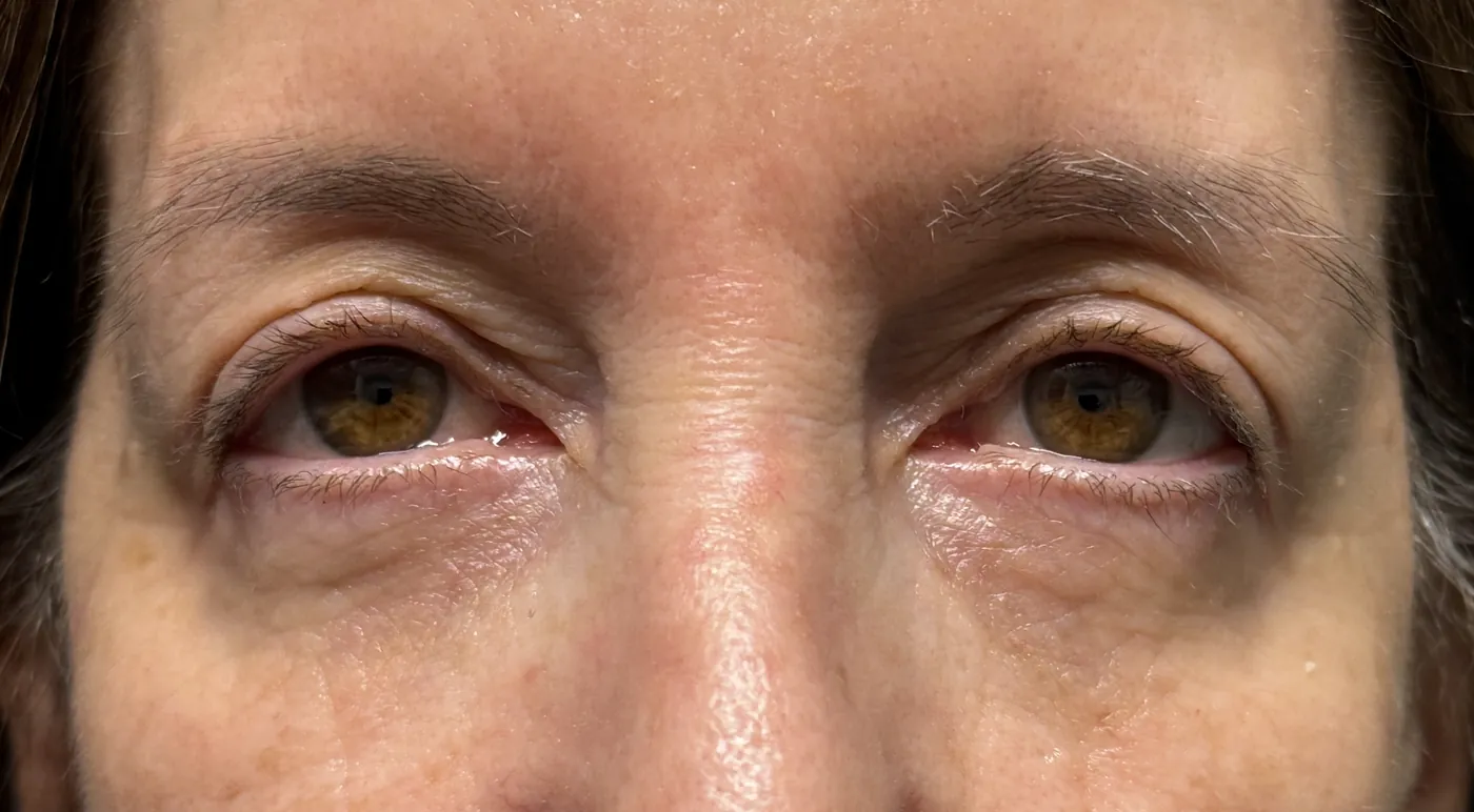 After Upper Blepharoplasty · Ptosis Repair · Lower Blepharoplasty — patient photo